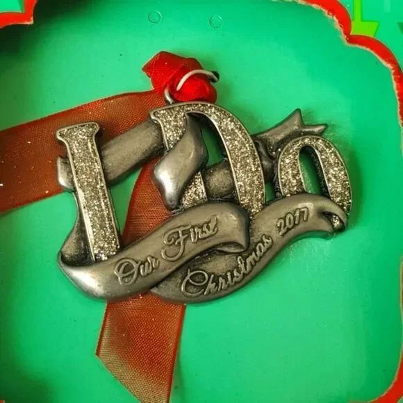 2017 Wedding Christmas Ornament - Picture 4 of 4